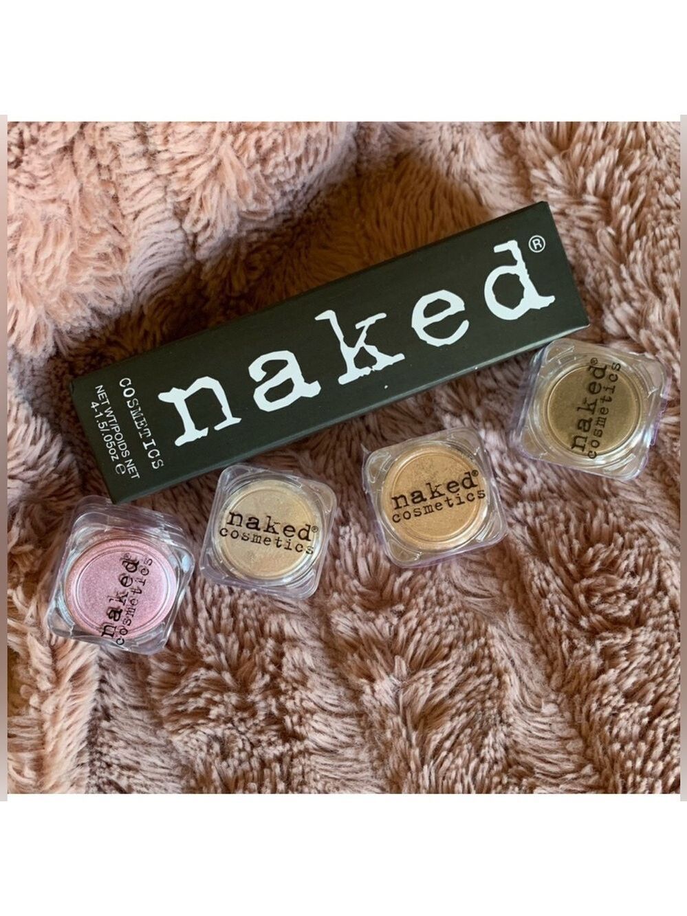 Naked Cosmetics Special Edition 4 Piece Pigment Collection NIB Sealed
